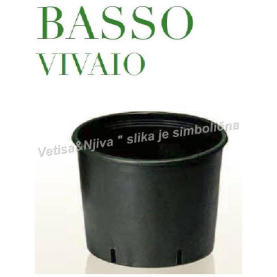 BAMAP- BASSO VIVAIO 30/B/NERO/črna/15L/900/P