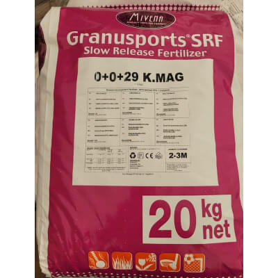 Mivena-Granusports SRF-kalijevo in magnezijevo gnojilo z žveplom 0-0-29-10M-20kg