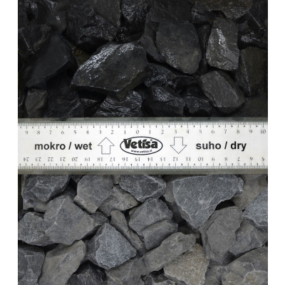Z. Nero Ebano (30-50 mm) 25kg/1 - Črni marmorni pesek