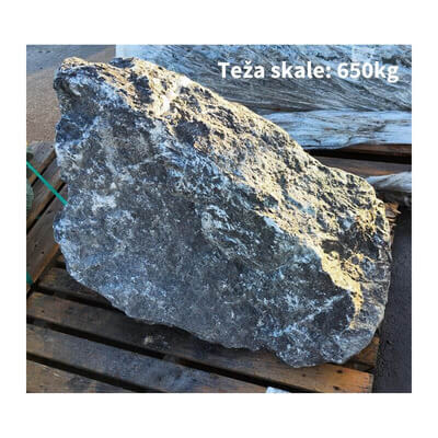 Okrasna skala Siva 600-1200mm - cena na kg